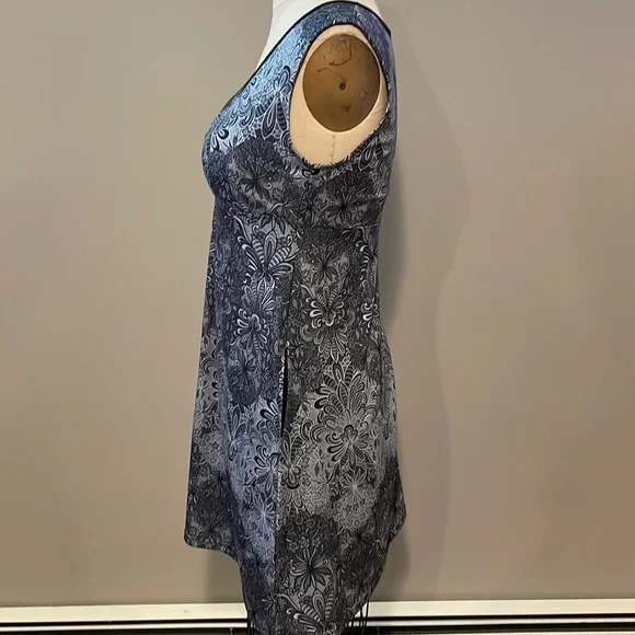 Gerry sleeveless A line paisley dress with pockets and bra top - Picture 4 of 7